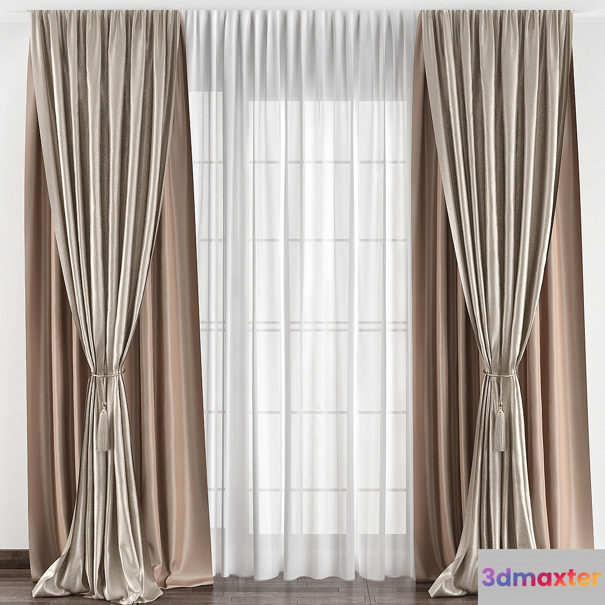 Curtains № 033 3D Max
