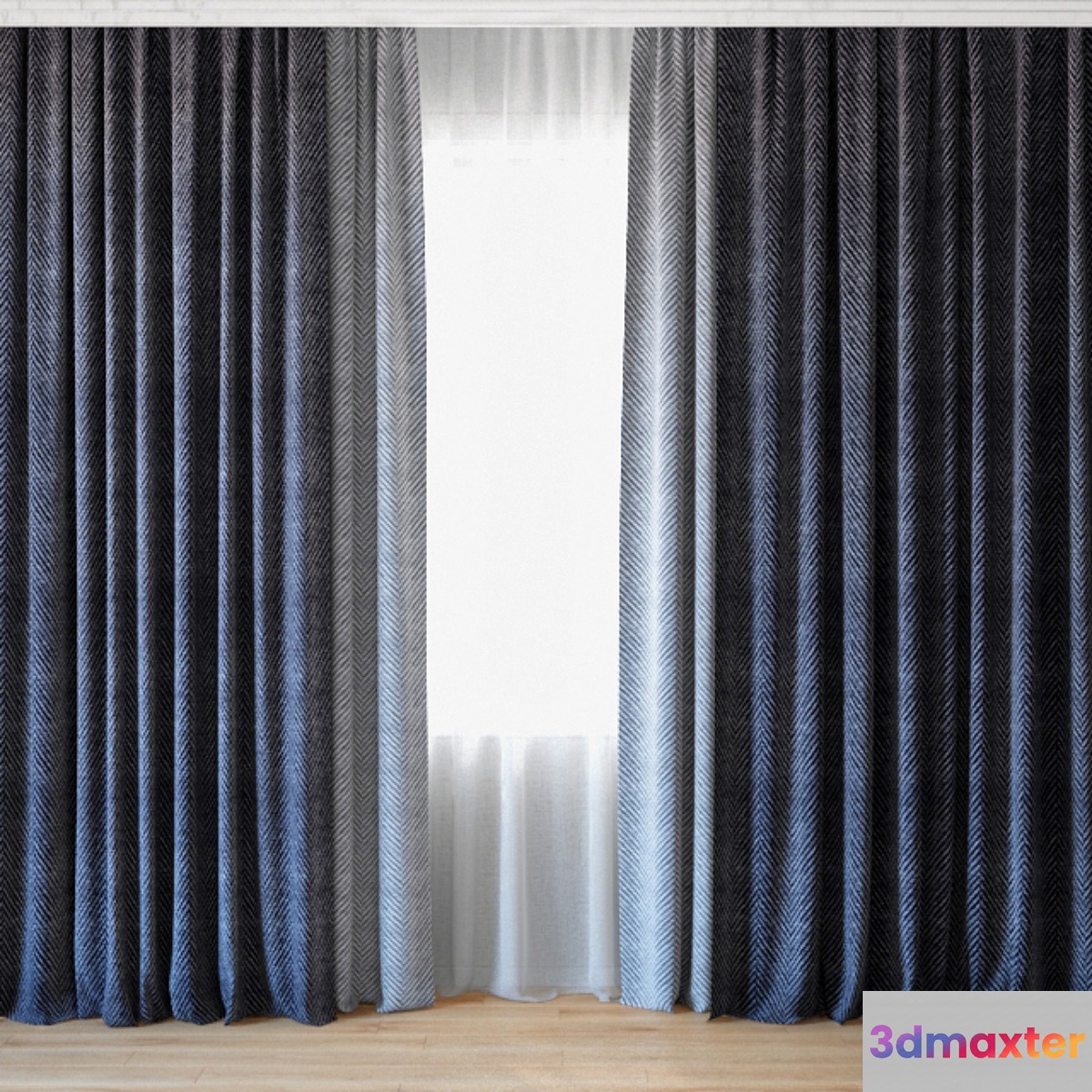 Curtains 34 | Curtains with tulle