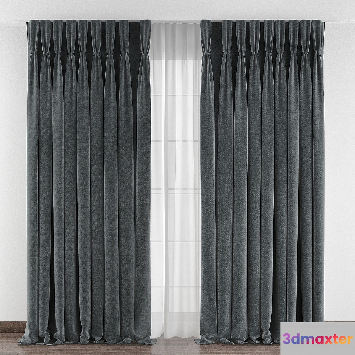 Curtains № 051 3D Max