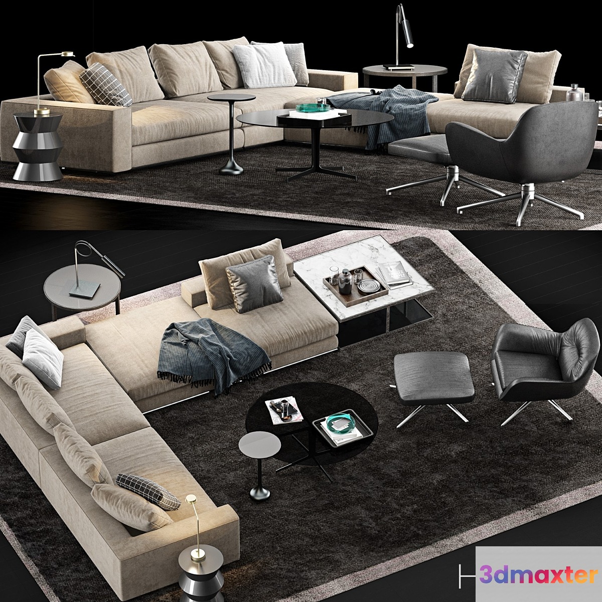 Minotti Hamilton Sofa - No.10