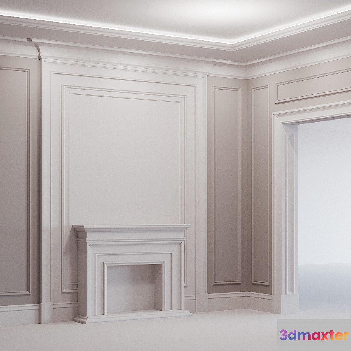 Plaster stucco 3D Max