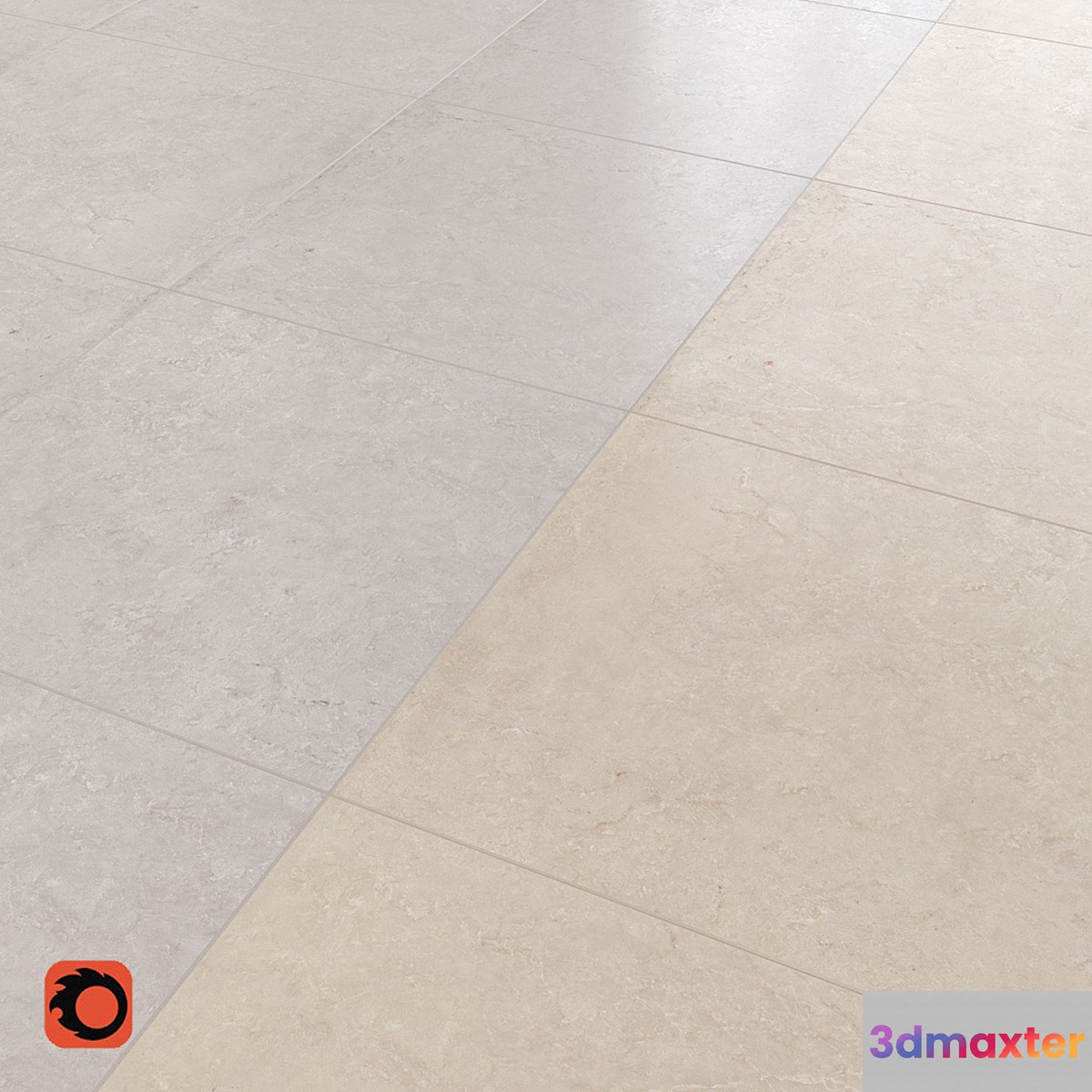 Tivoli Collection floor tile 3D Max