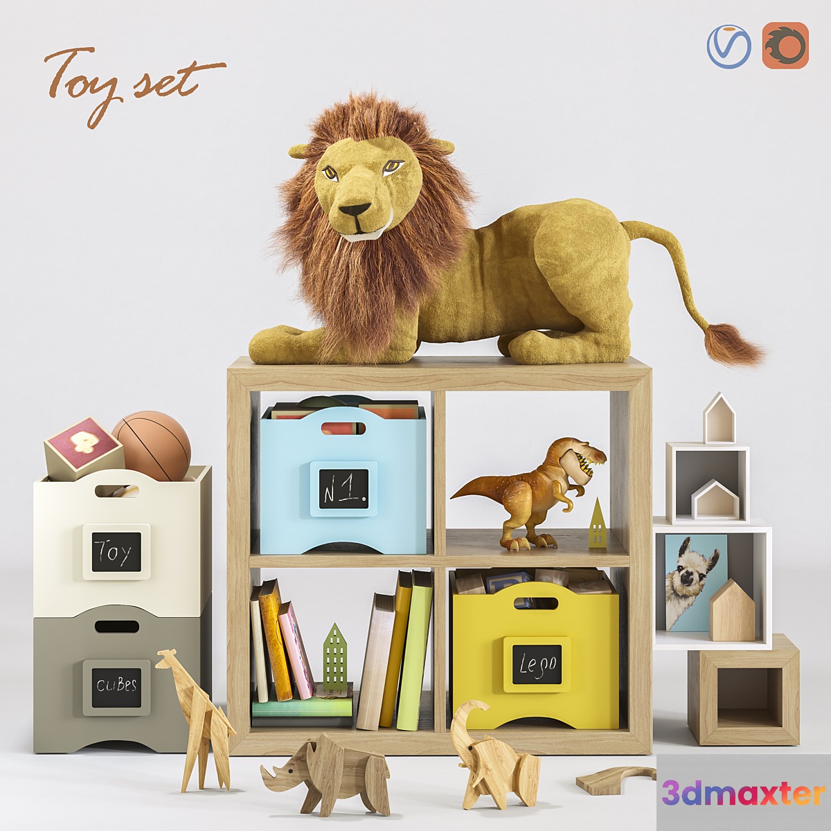 Toys and furniture SET 46