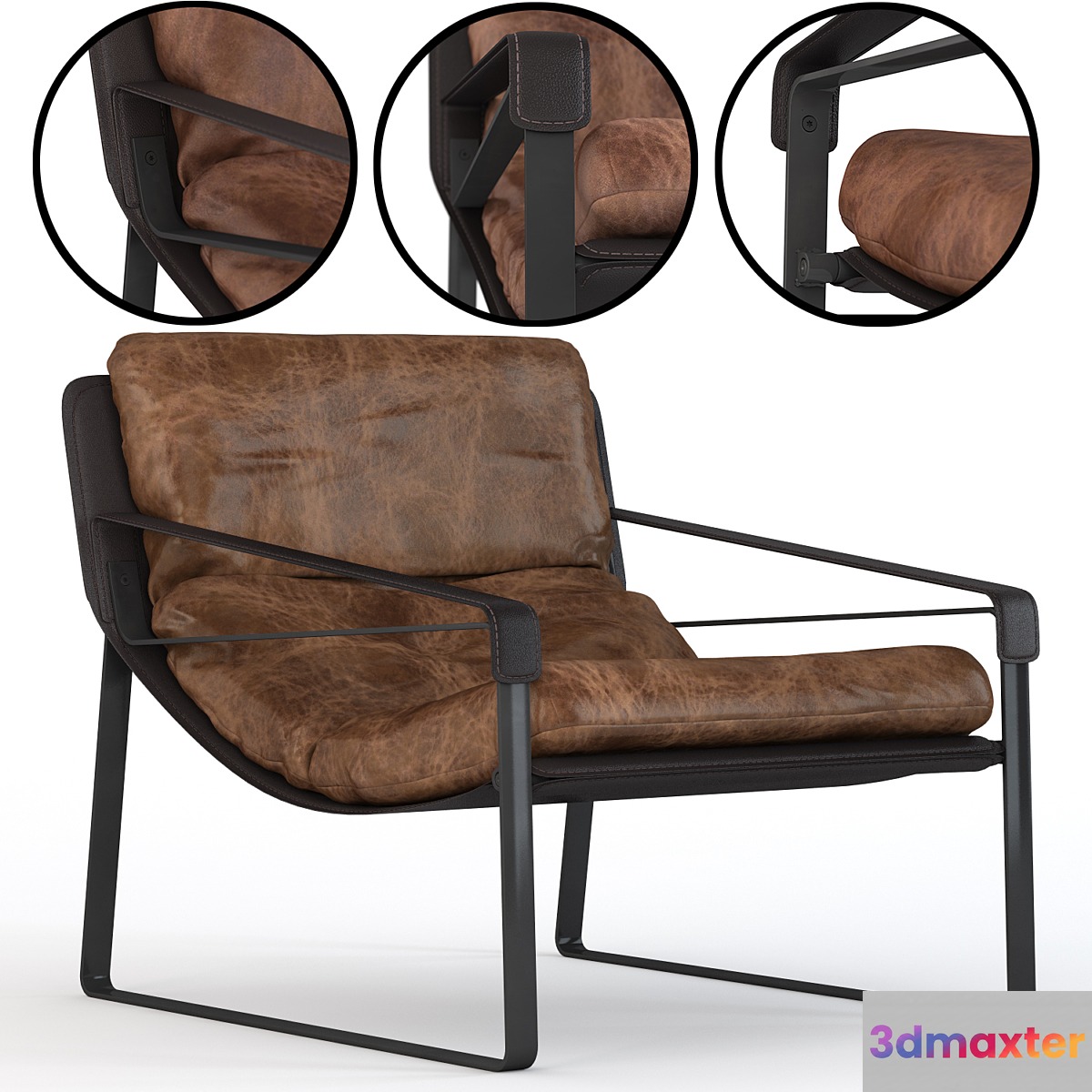 Connor chair 3D Max