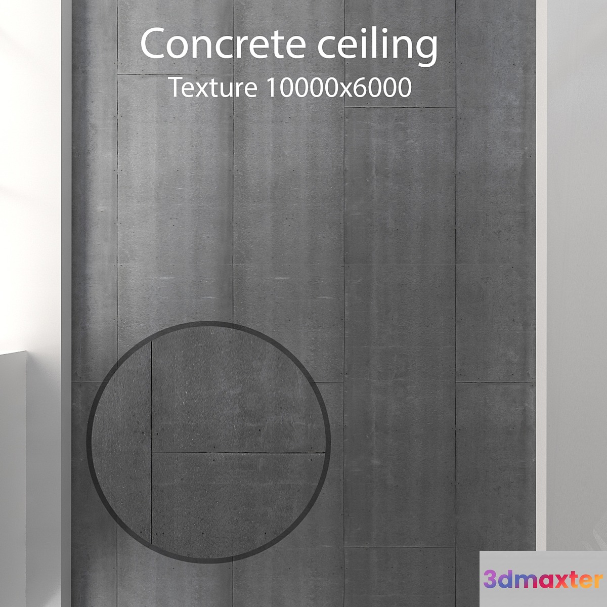 Concrete ceiling 35 3D Max Concrete ceiling 35 3D Max