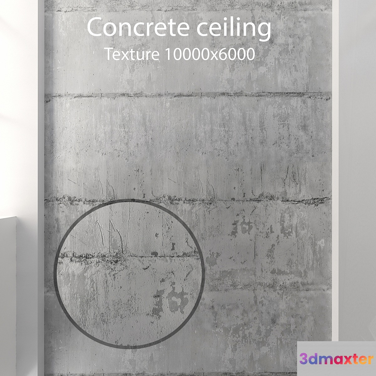 Concrete ceiling 47 3D Max