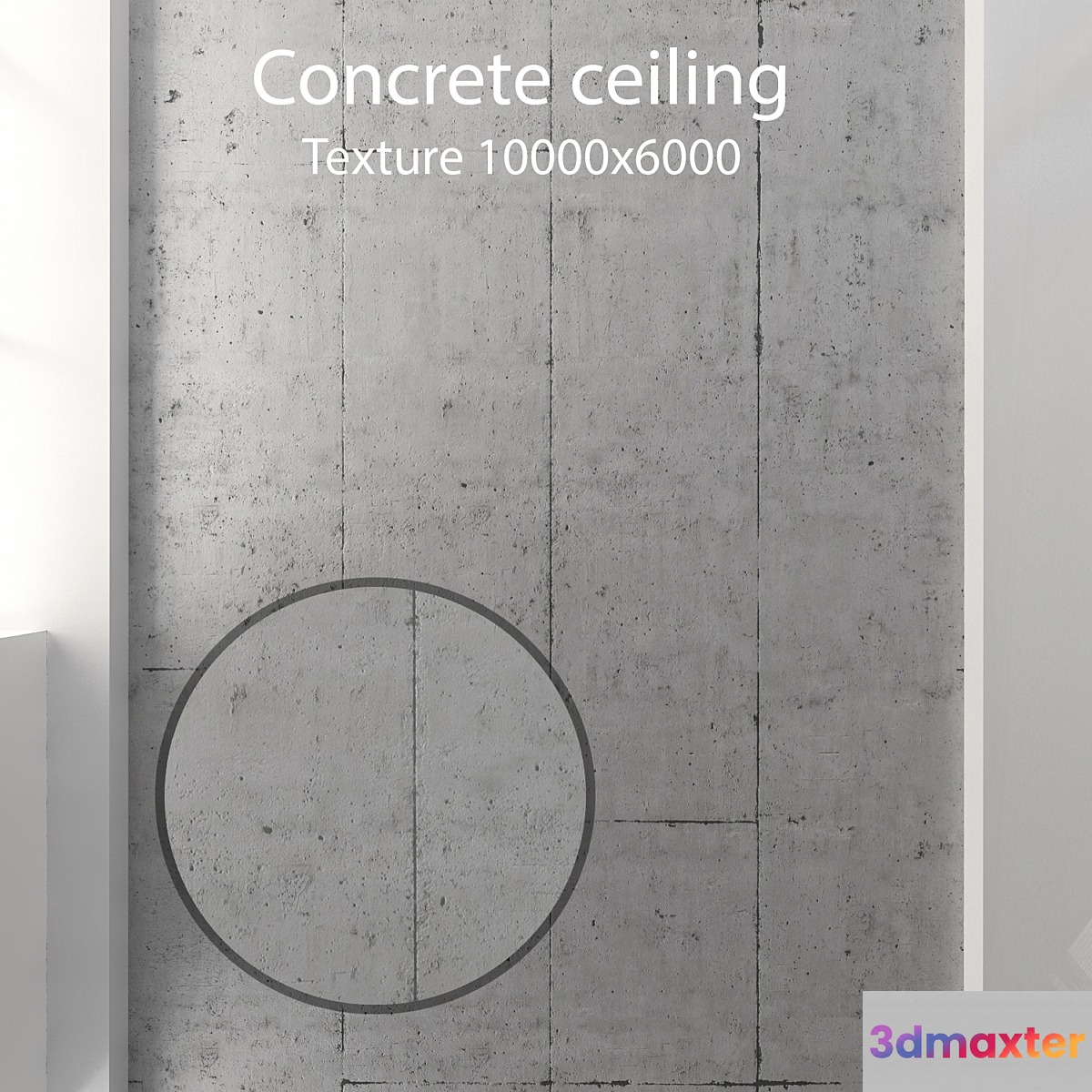 Concrete ceiling 58 3D Max