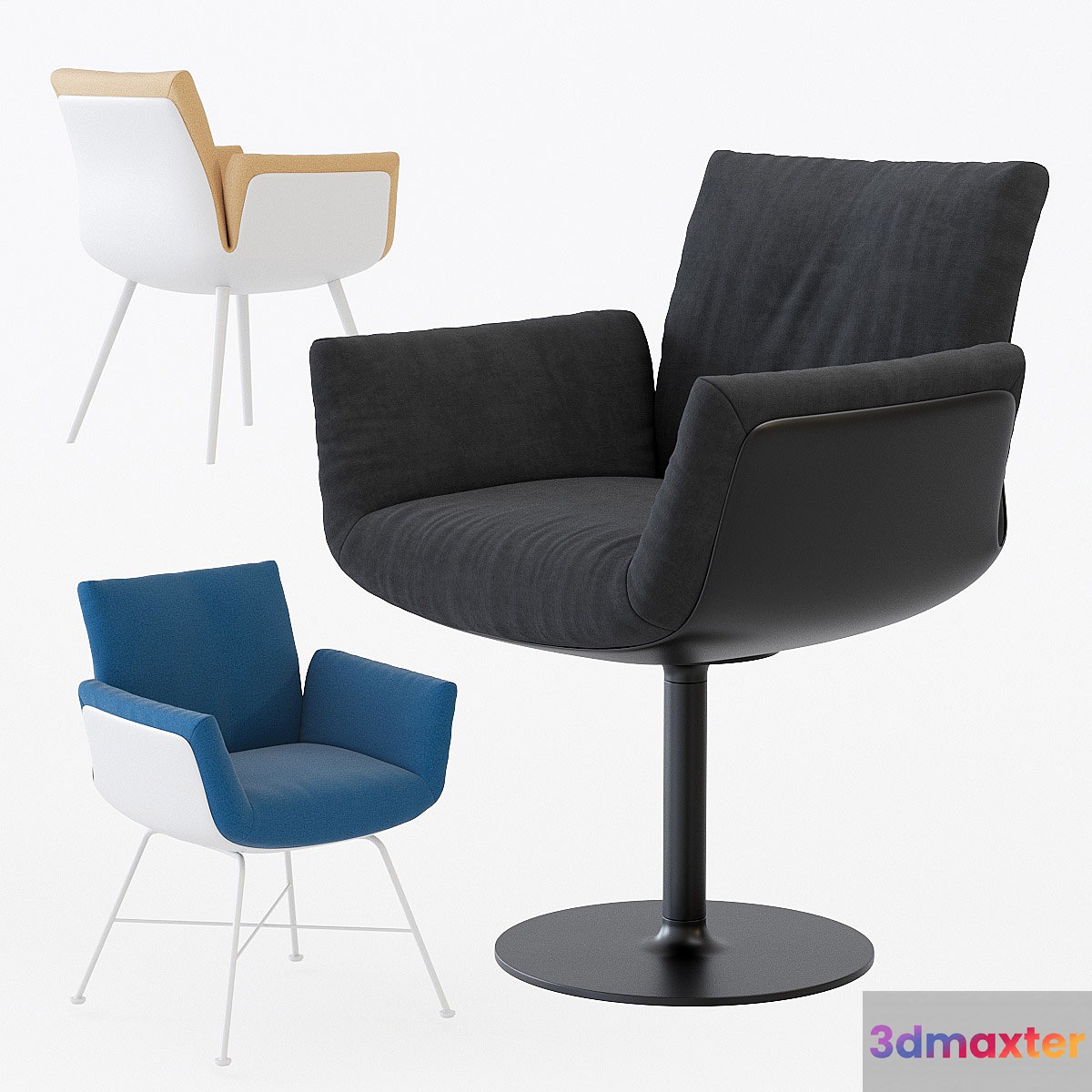 COR Alvo Chair 3D Max