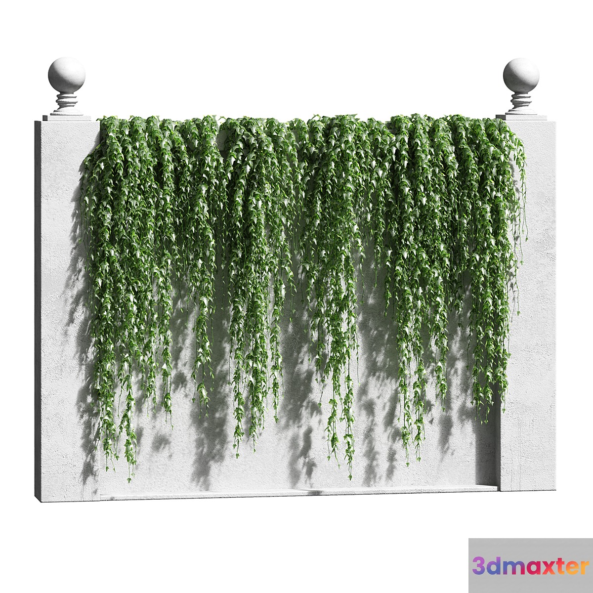 Ivy for the fence 3D Max