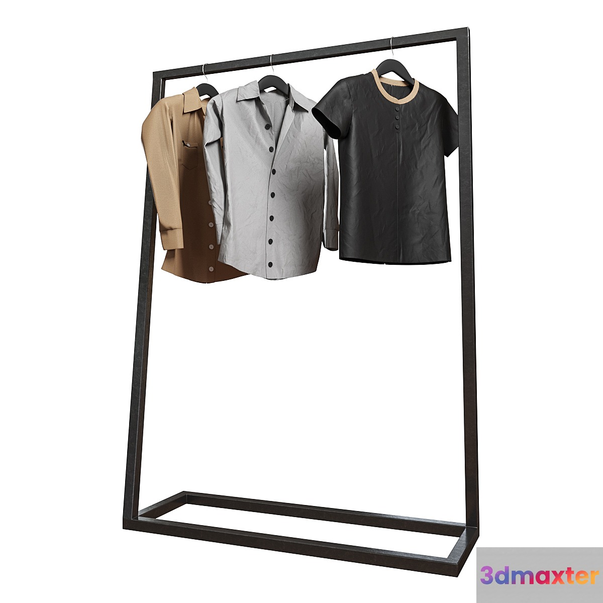Clothes hanger 3D Max