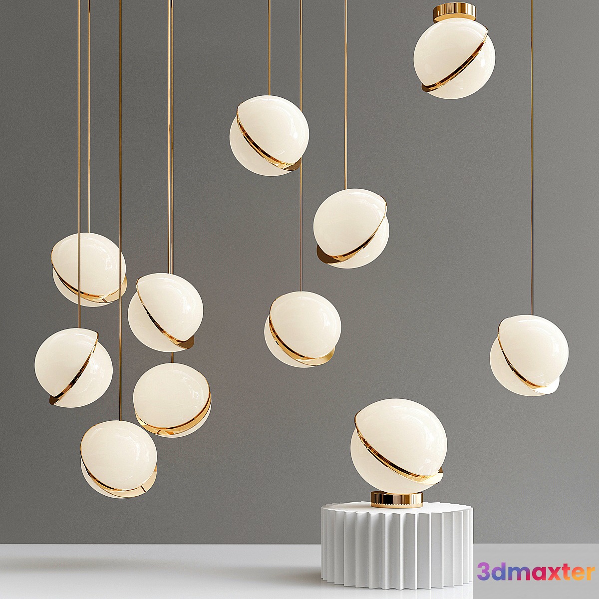 Lee Broom Collection - 5 types 3D Max