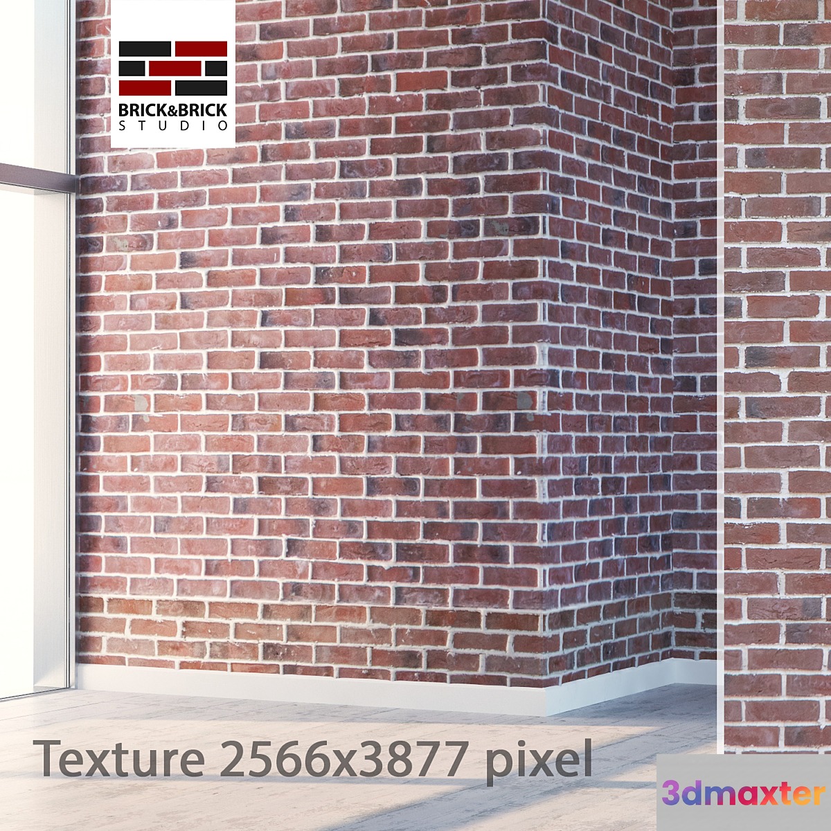 Brick 128 3D Max