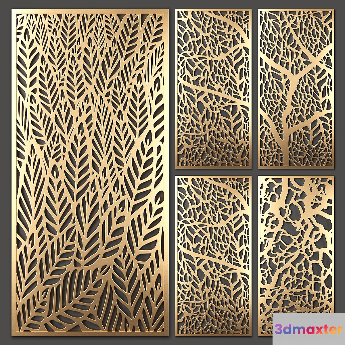 Decorative partition 3D Max