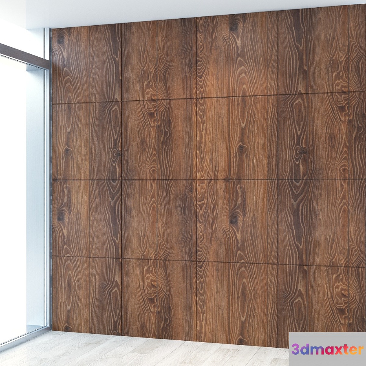 Wood panel 52 3D Max