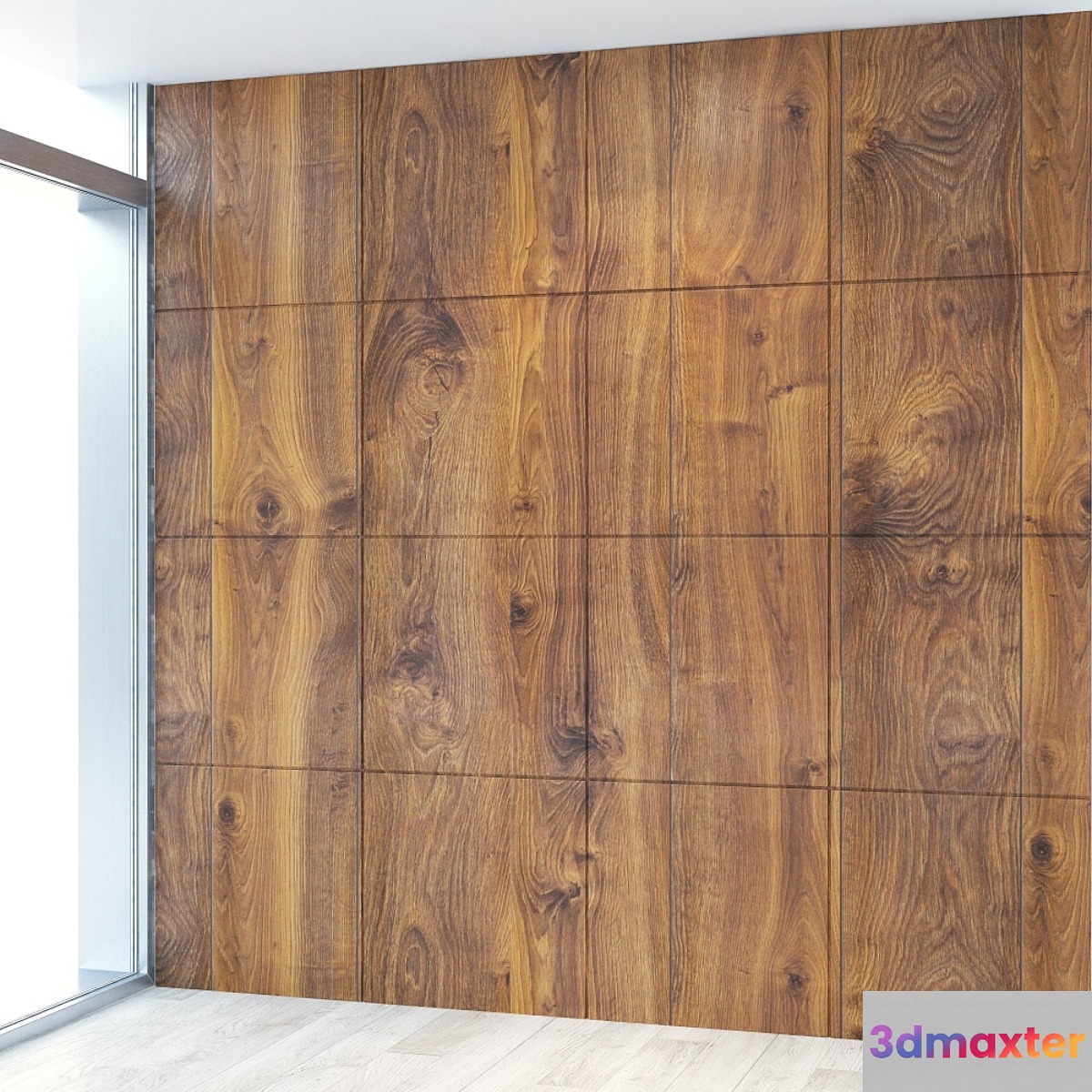 Wood panel 60 3D Max