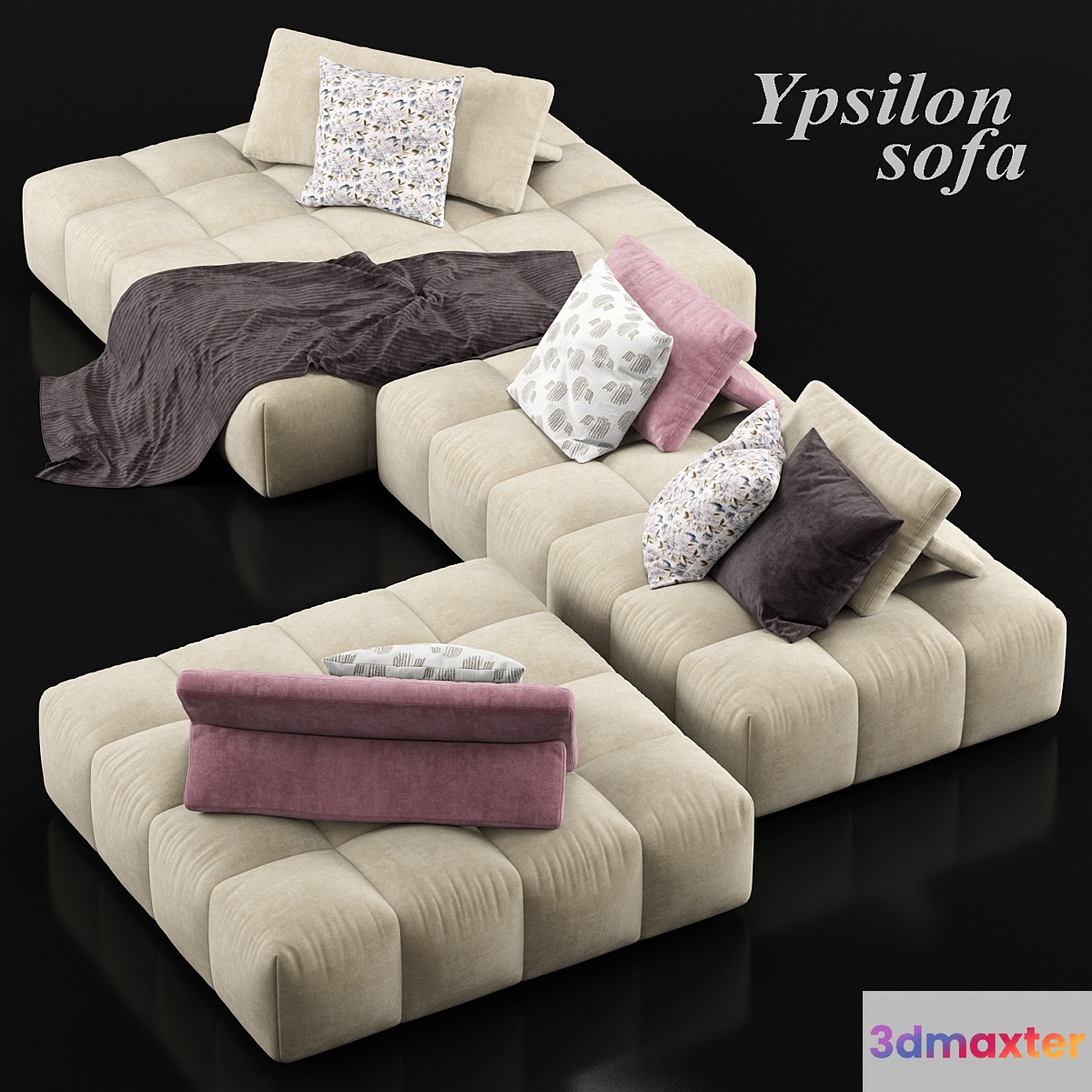 Ypsilon sofa - Calligaris 3D Max