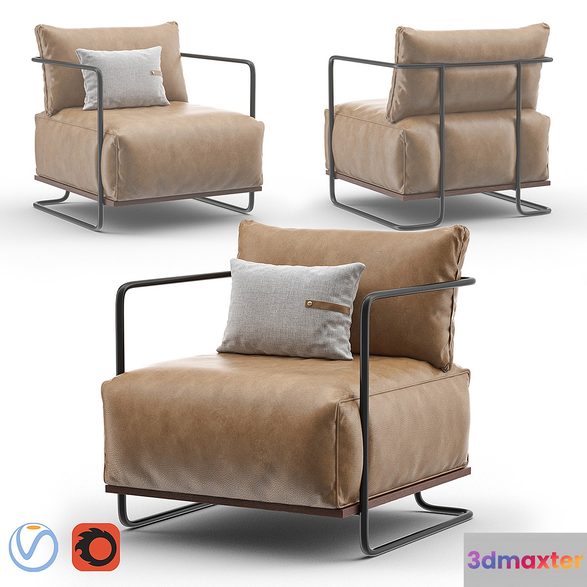 Colin Chair - Croft House 3D Max