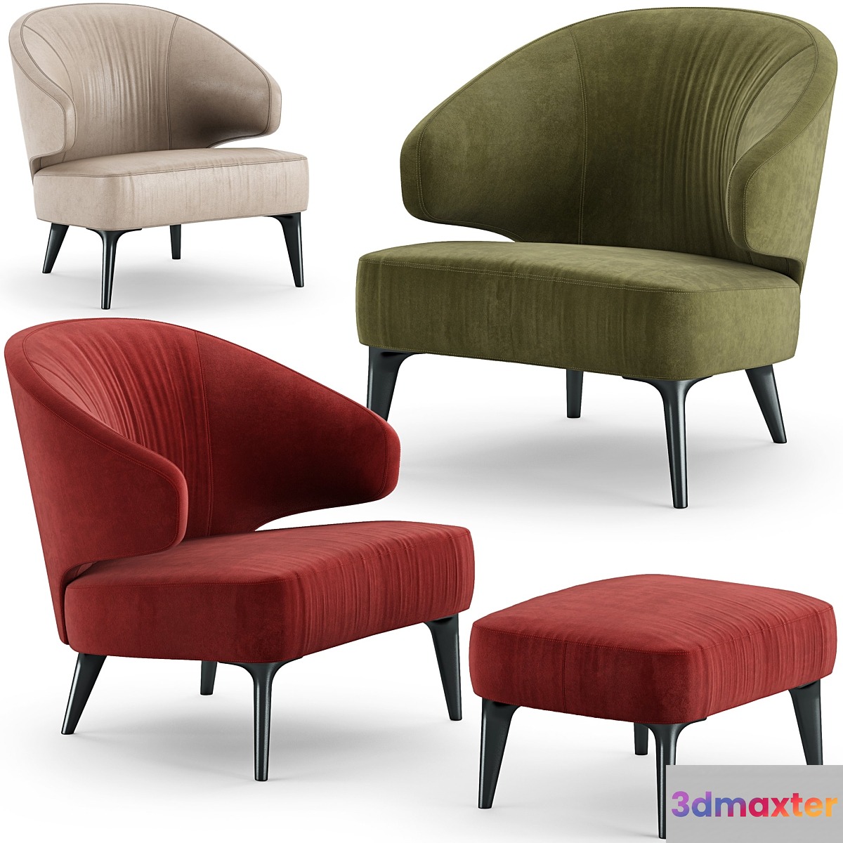 Minotti Aston Armchair - No.3