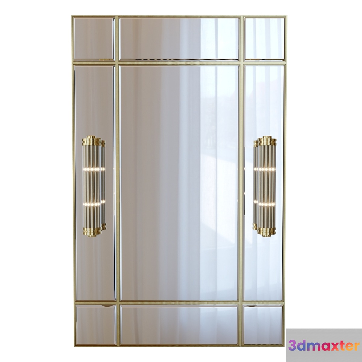 Eichholtz Mirror Beaumont with light - No.2