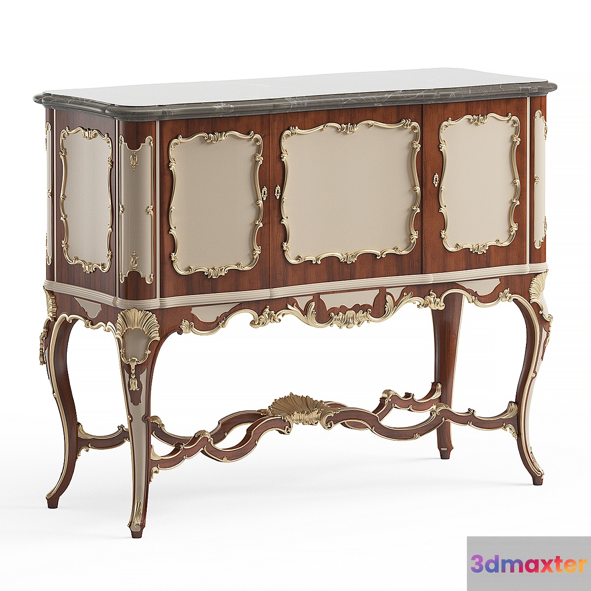 Carved Chest Of Drawers - No.3