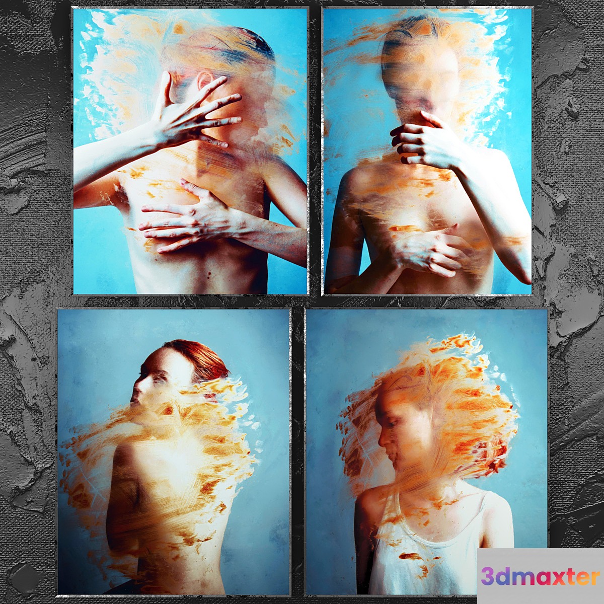 Posters abstract | set 78 3D Max