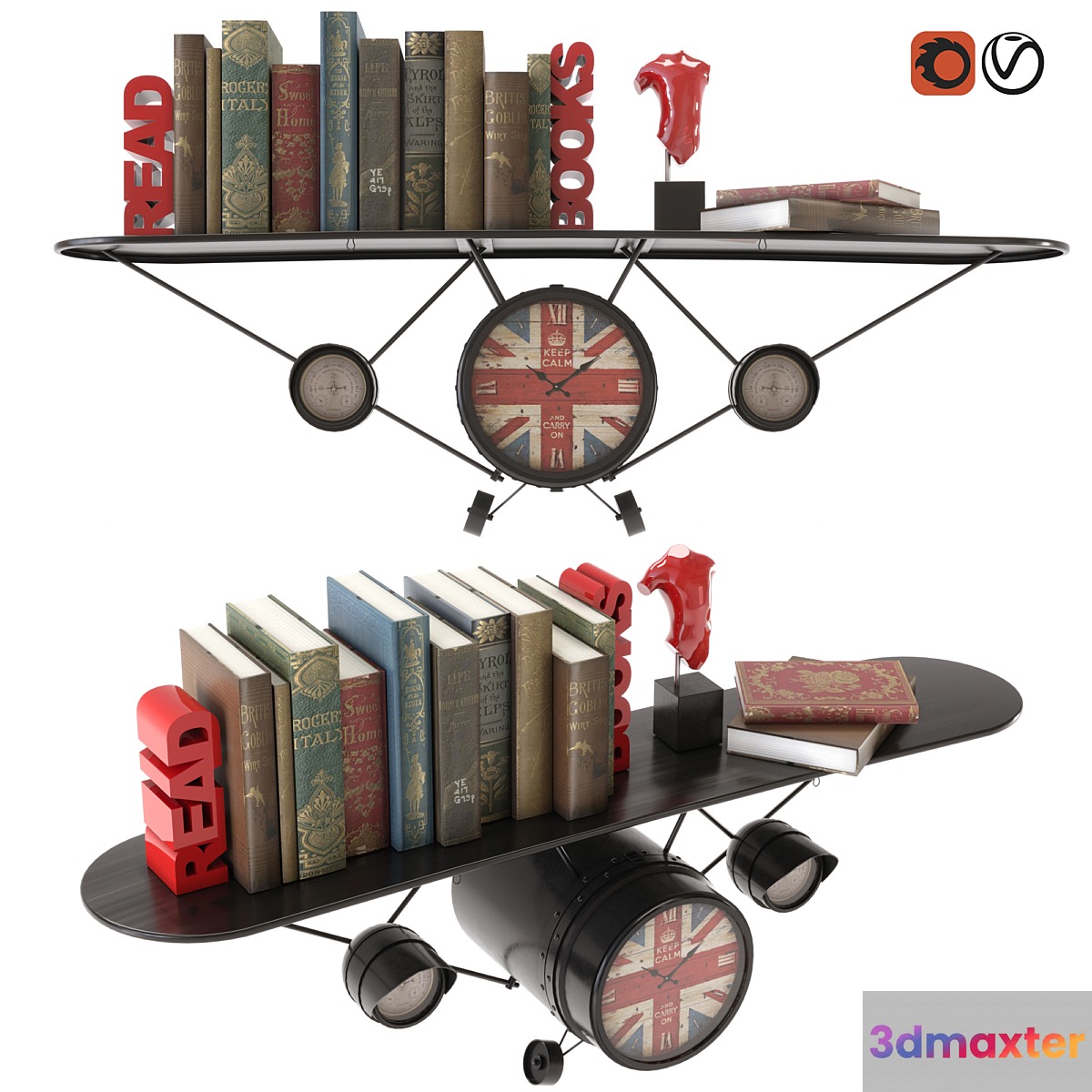 Decorative loft set