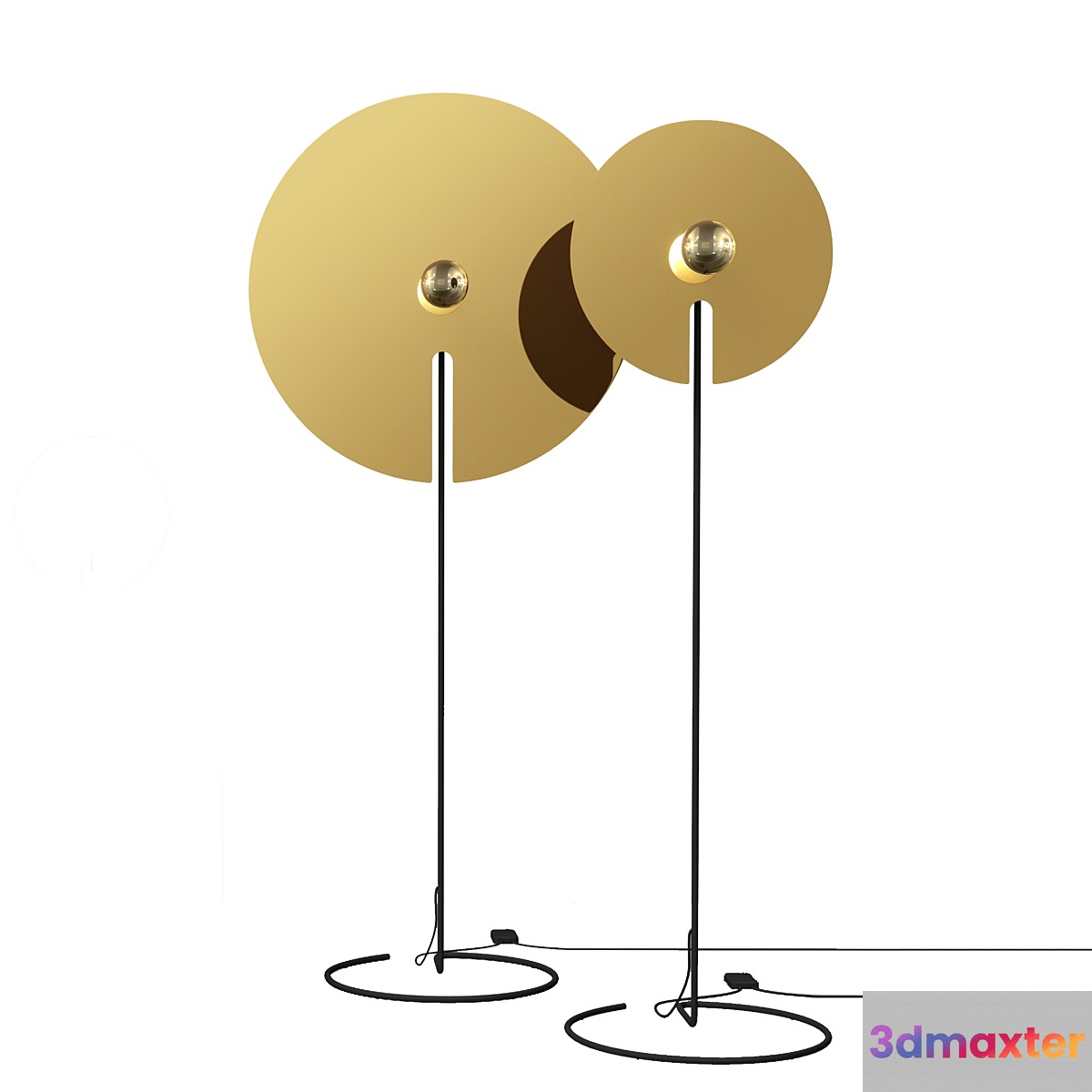 Wever & Ducre Mirro Floor lamp 3D Max