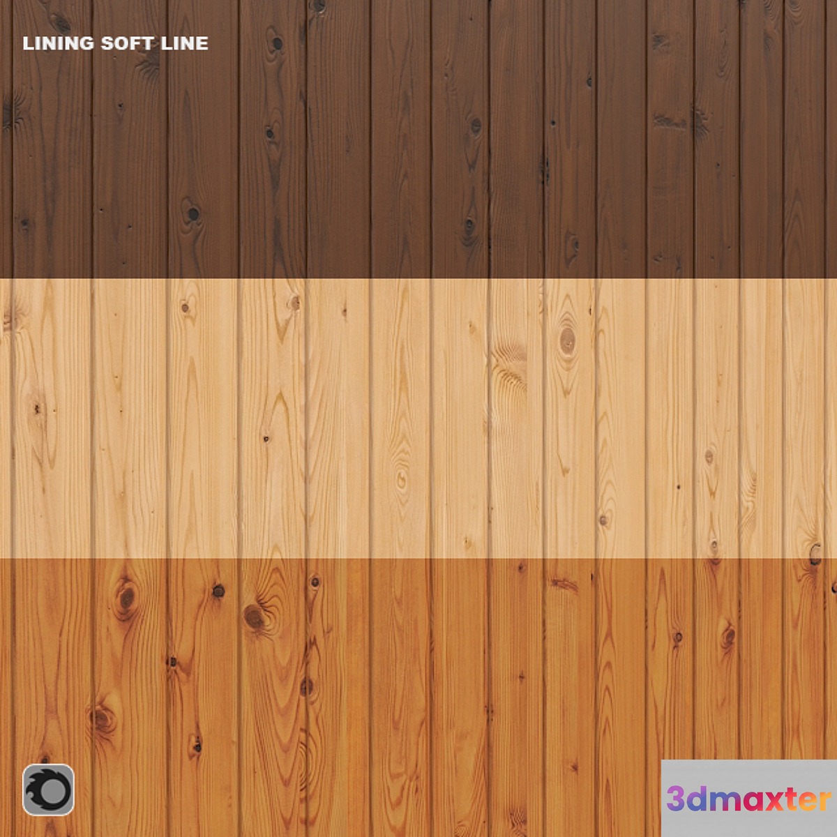 Soft Line Wall Paneling 118 mm 3D Max