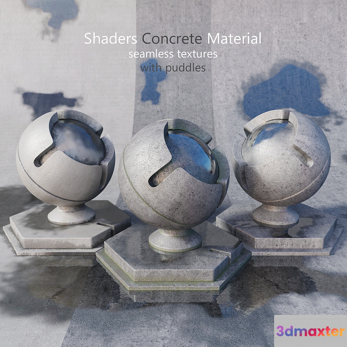 Shaders Concrete 7 3D Max