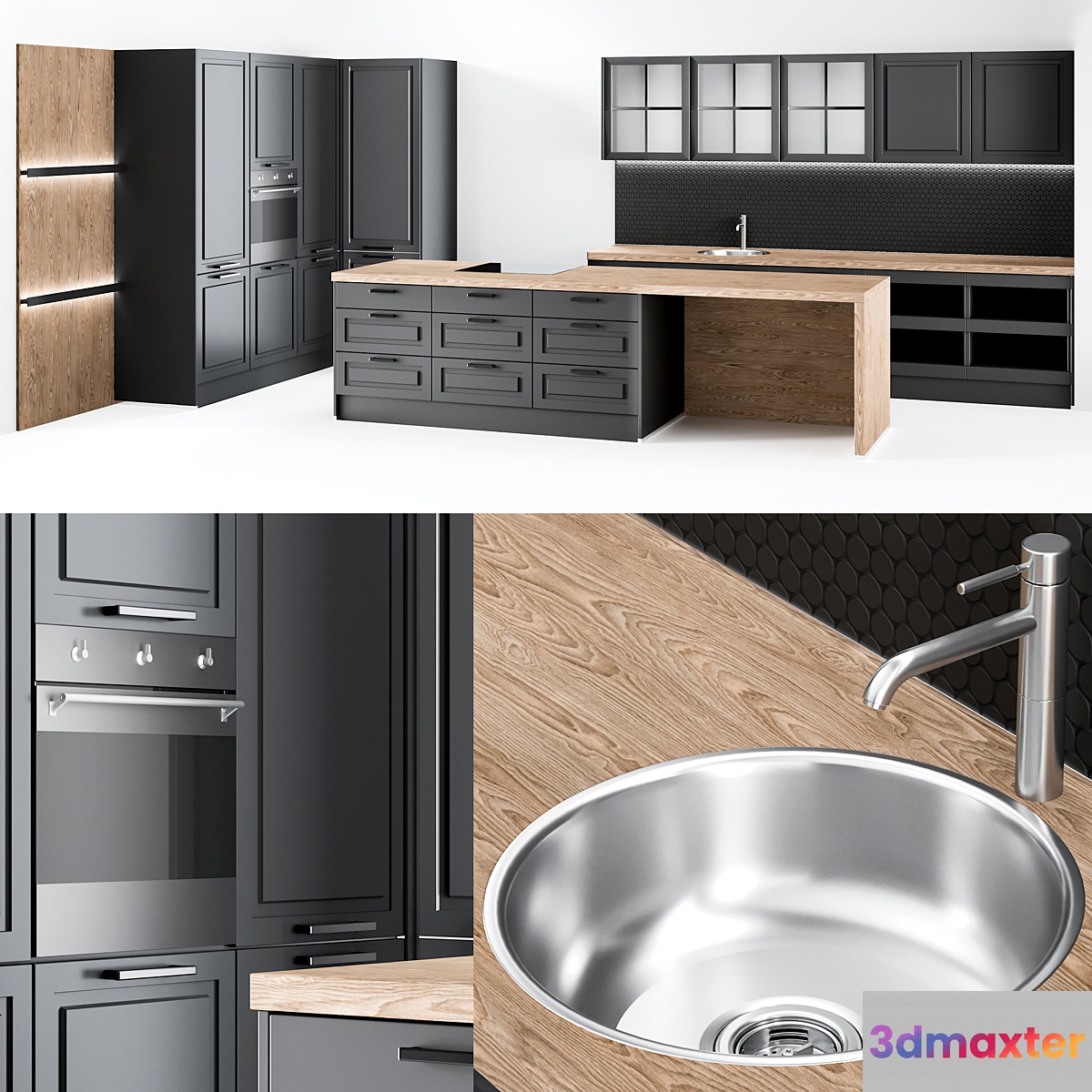 Kitchen 12 3D Max