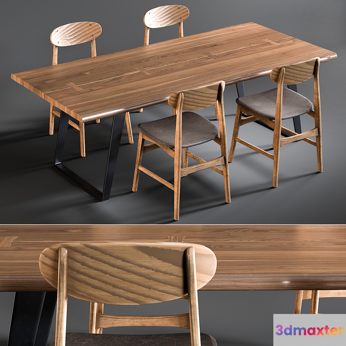 Dining Table Yukon & Chair Vernon