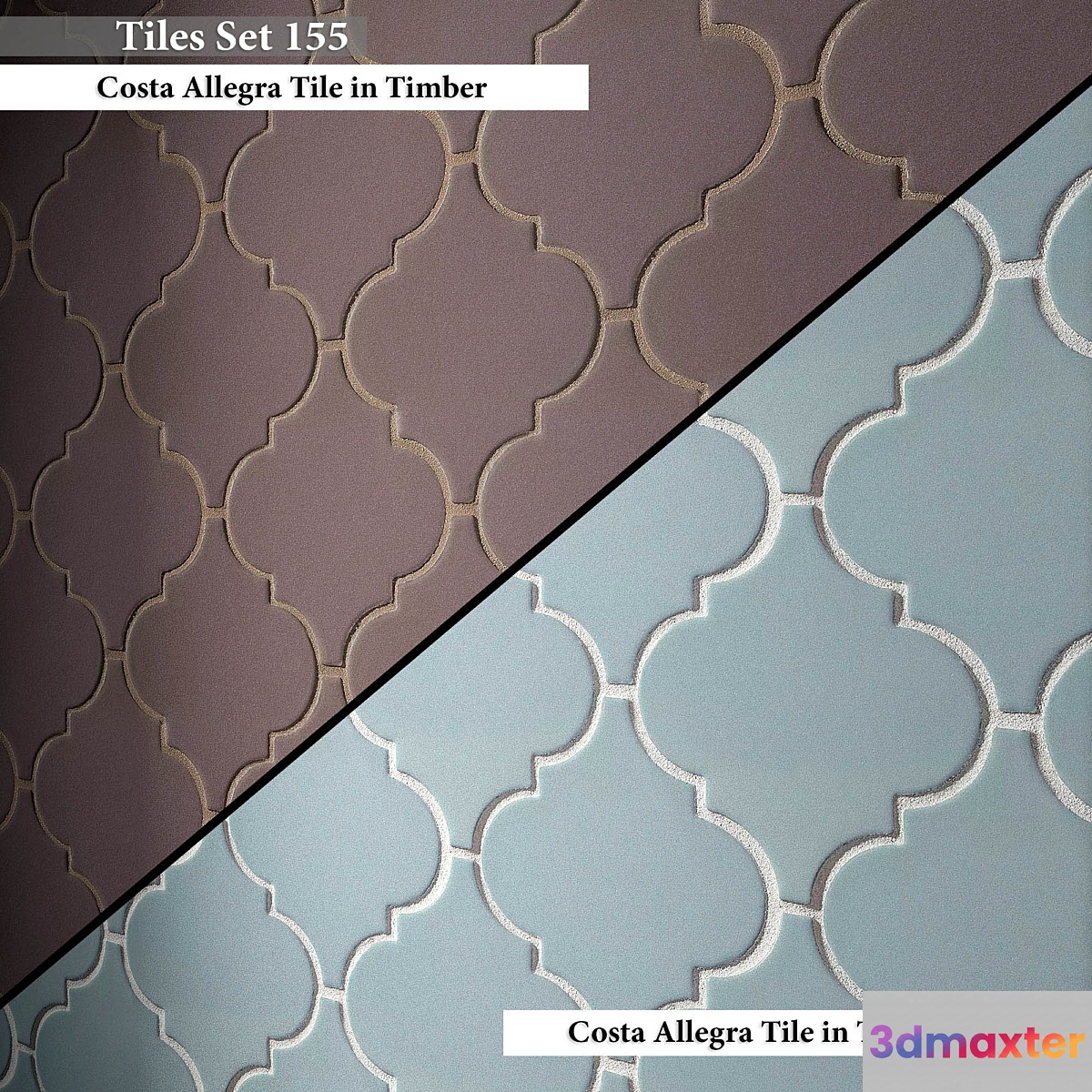 Tiles set 155 3D Max Tiles set 155 3D Max