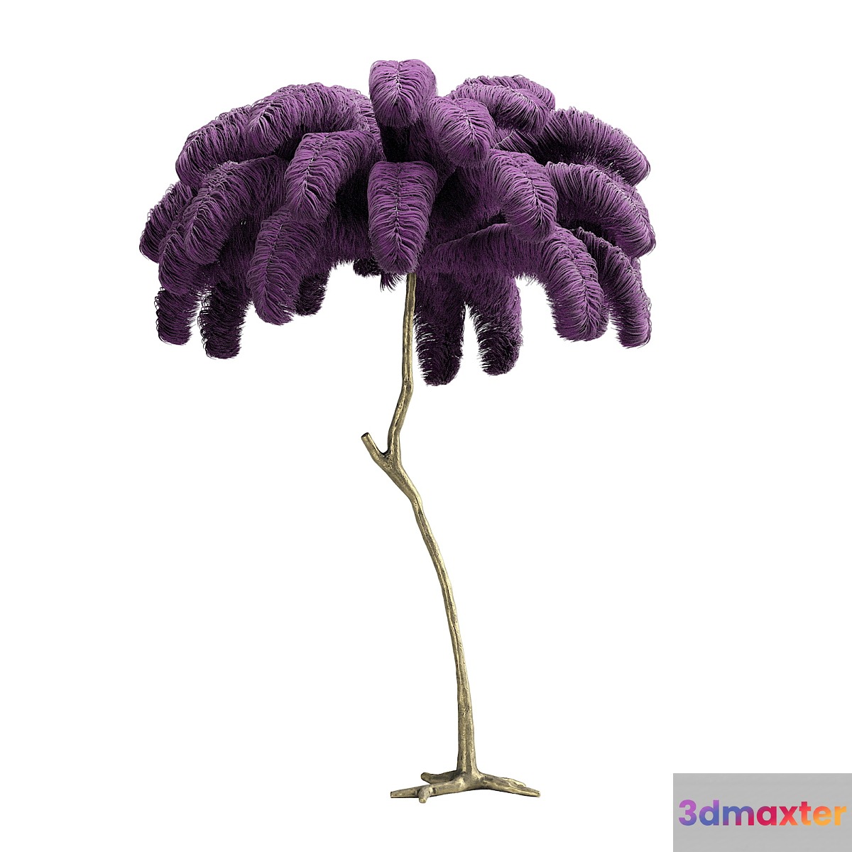 Feather Lamp A MODERN GRAND TOUR - No.4