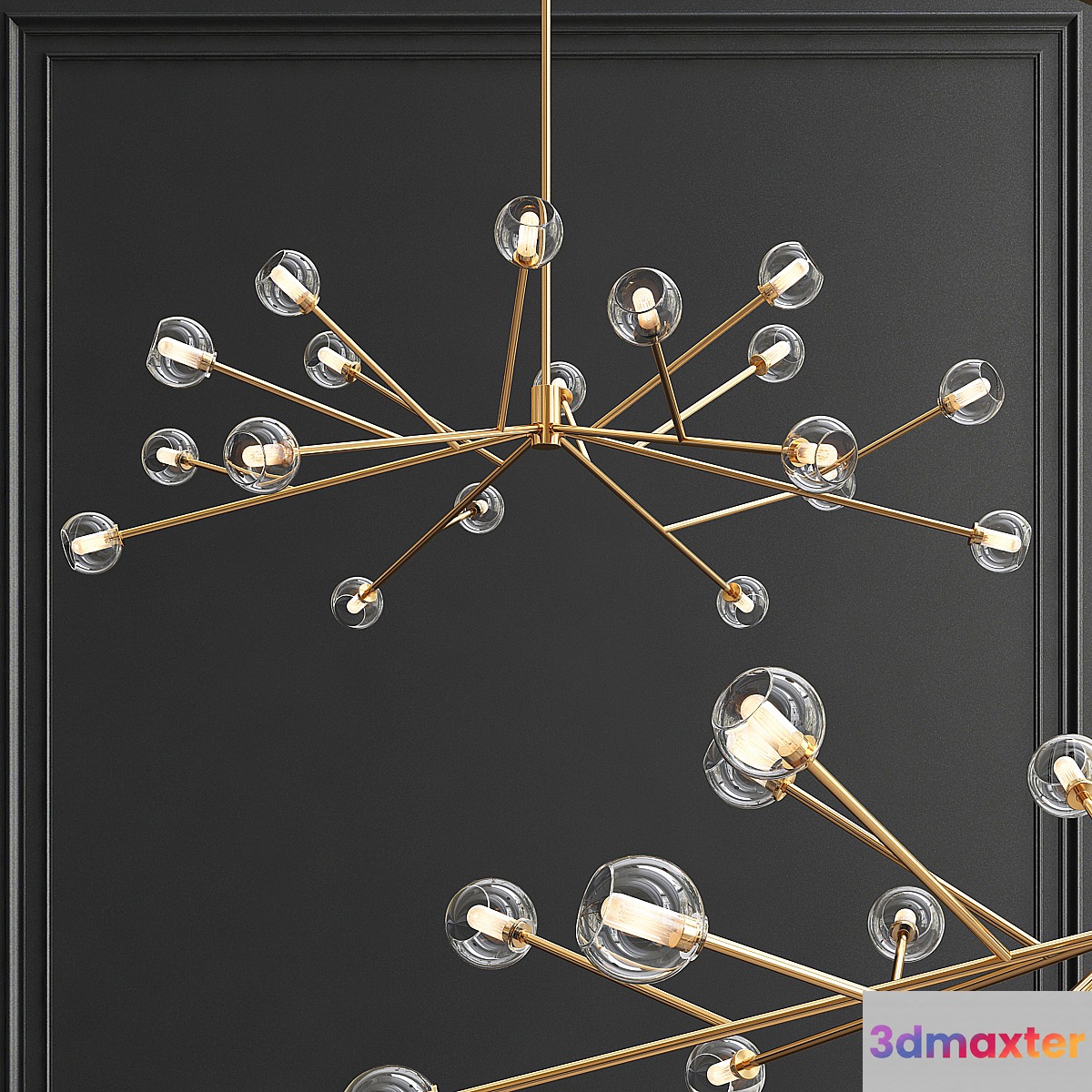 Astra Gold Lighting 3D Max