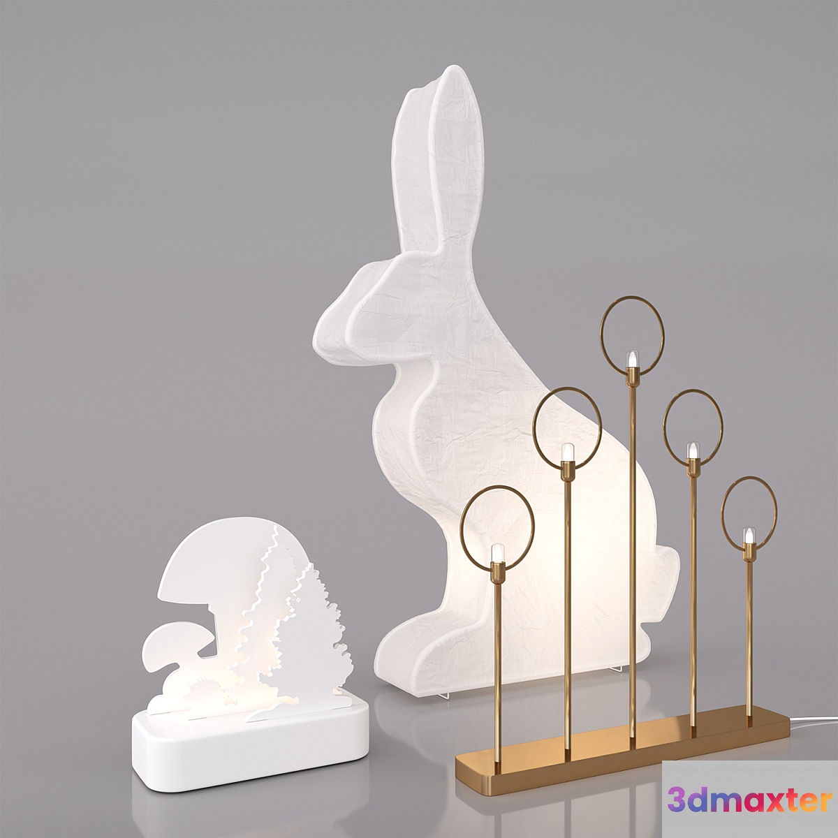 Childrens Decorative Lamps _ Ikea 3D Max