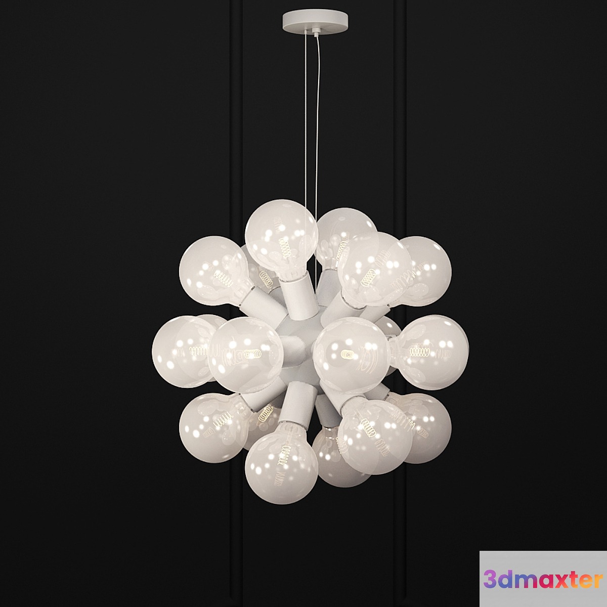 Lamp Ideal Lux DEA SP20 BIANCO DEA 3D Max