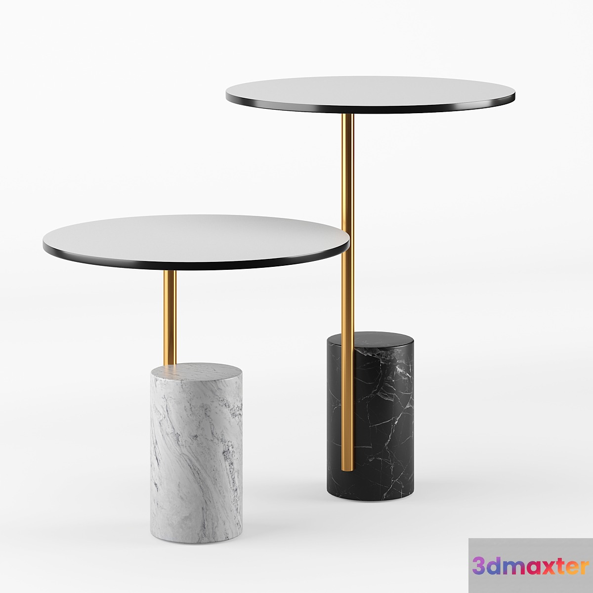 XAXA Carrara marble coffee table