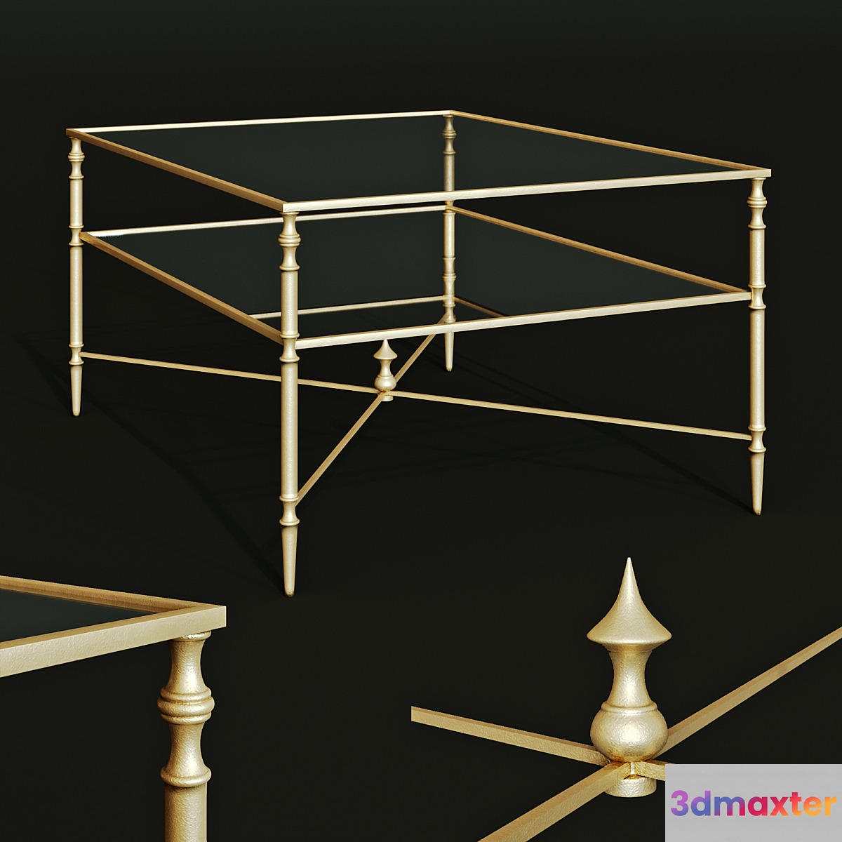 UTTERMOST coffee table 3D Max