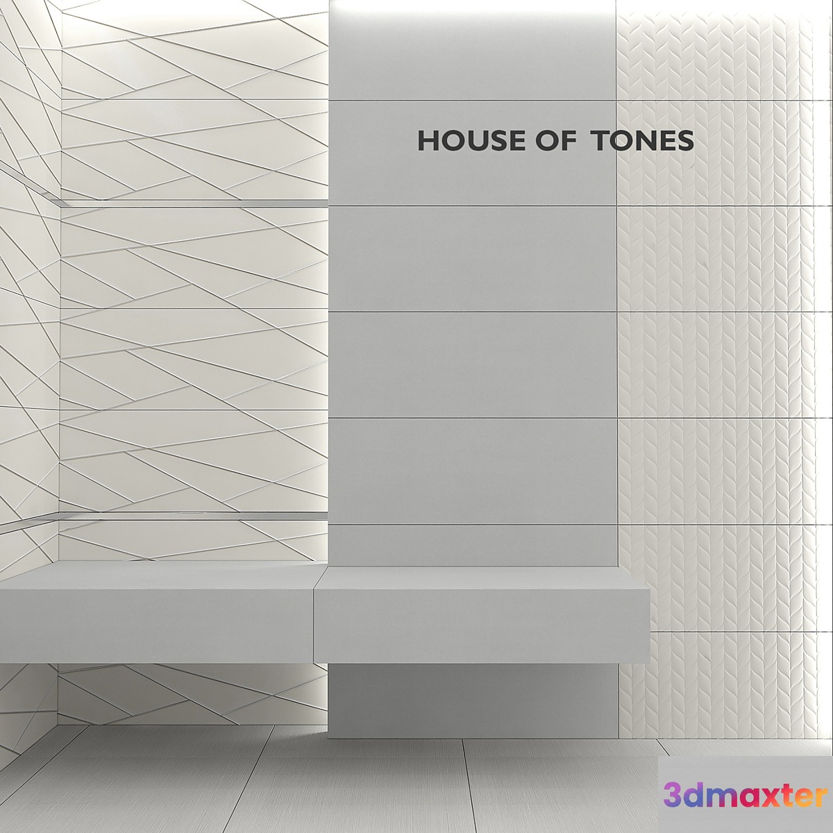 Tubadzin house of tones 3D Max