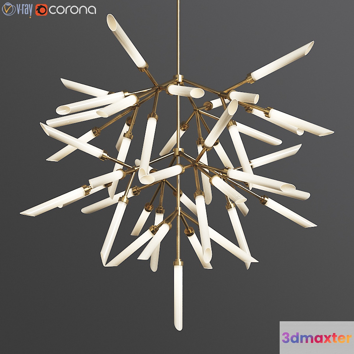 Spur Pendant Grand Chandelier loftcocept