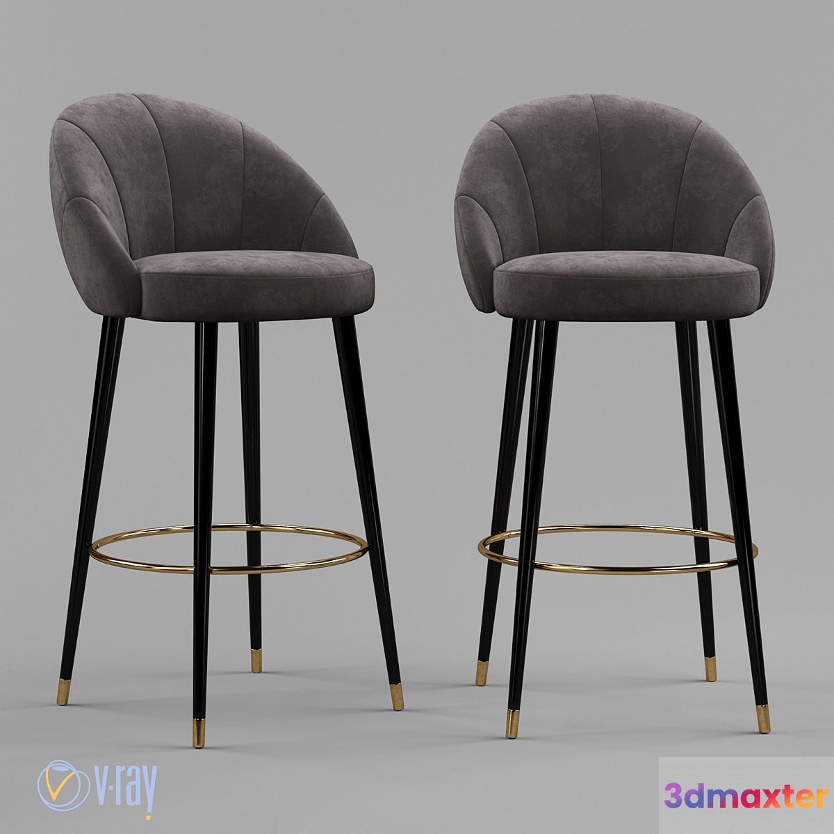 Deep House. Bar stool Ferrara. - No.4