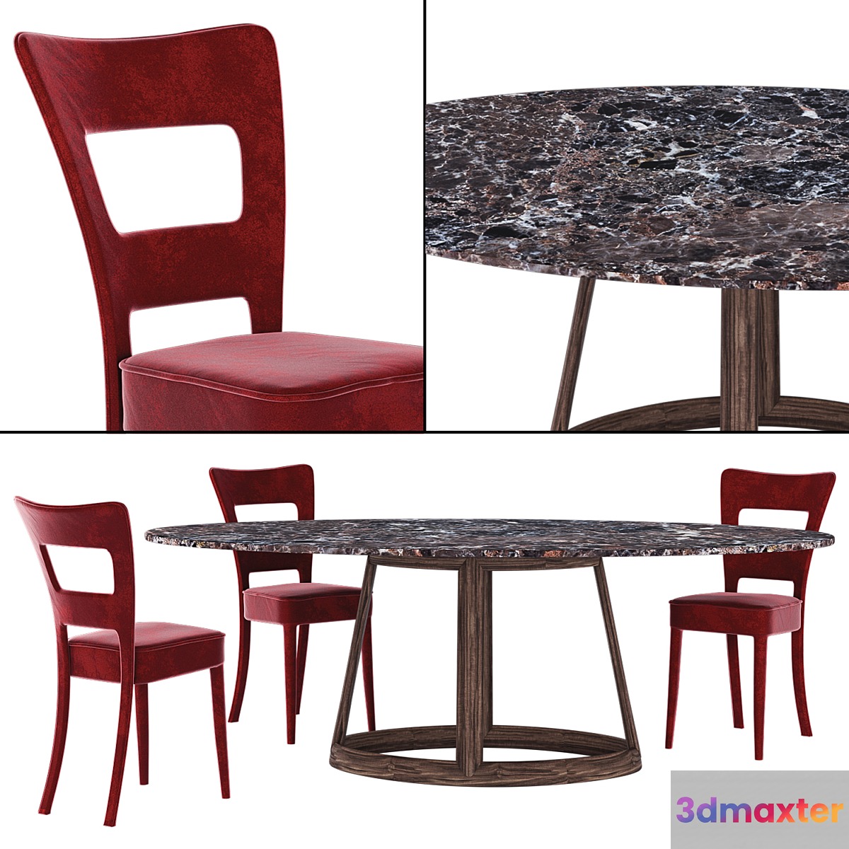 Bonaldo set 3D Max