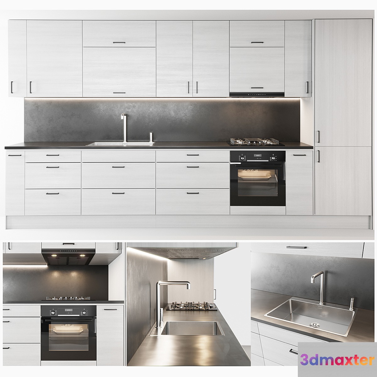 Nora kitchen 3D Max