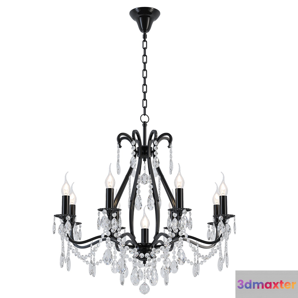 Chandelier Ercolano E 1.1.8.601 N 3D Max