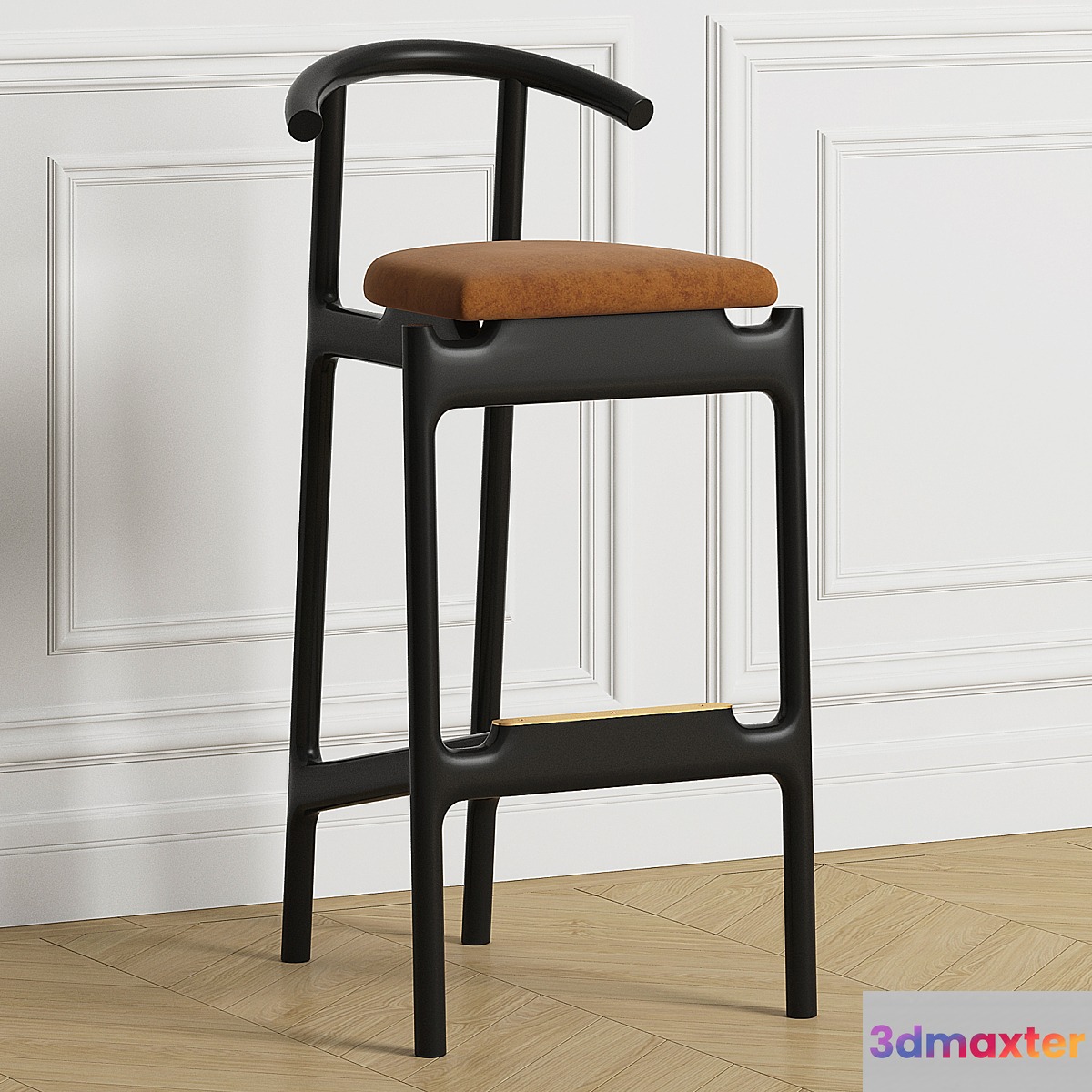 Bar stool Hans from Romatti 3D Max