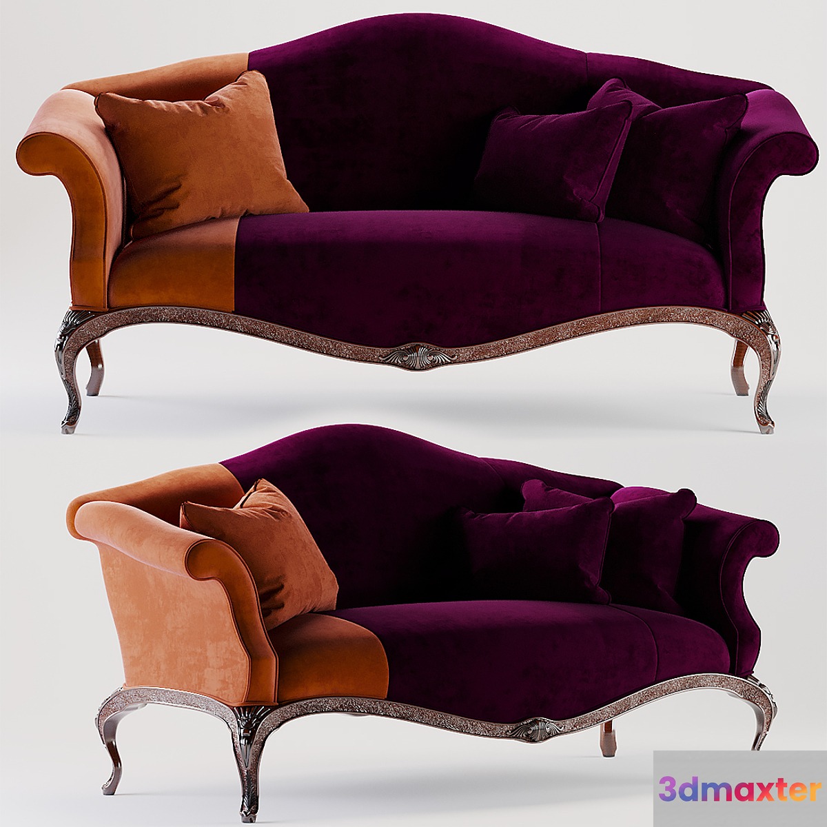 Stately Homes King George III Settee by Baker furniture