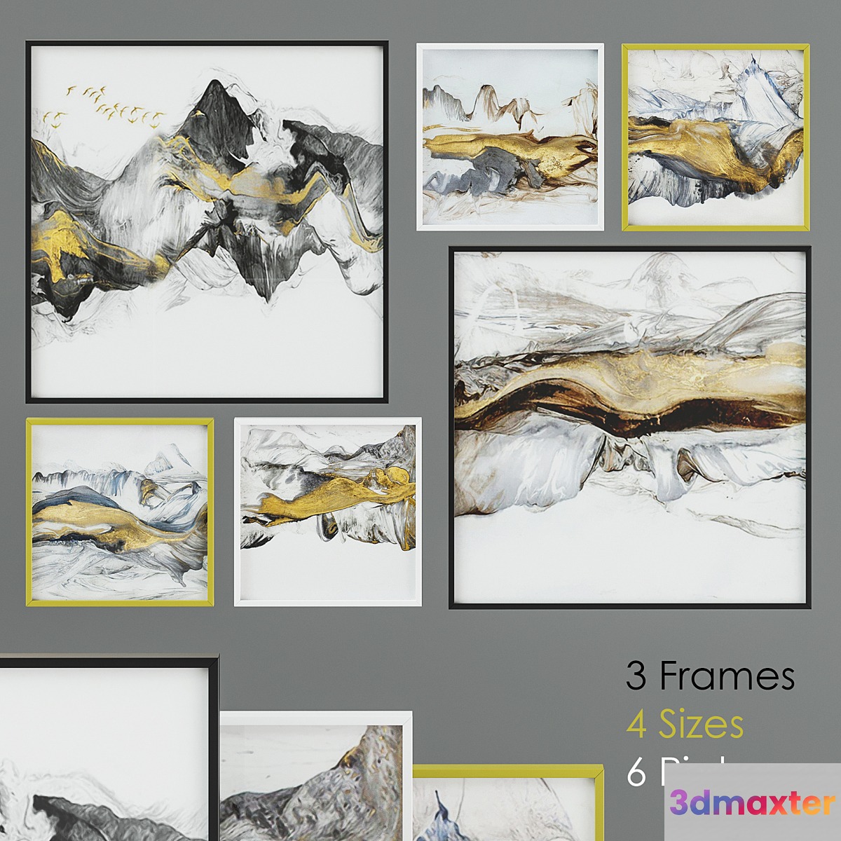 Posters Set 3 - No.2 3D Max