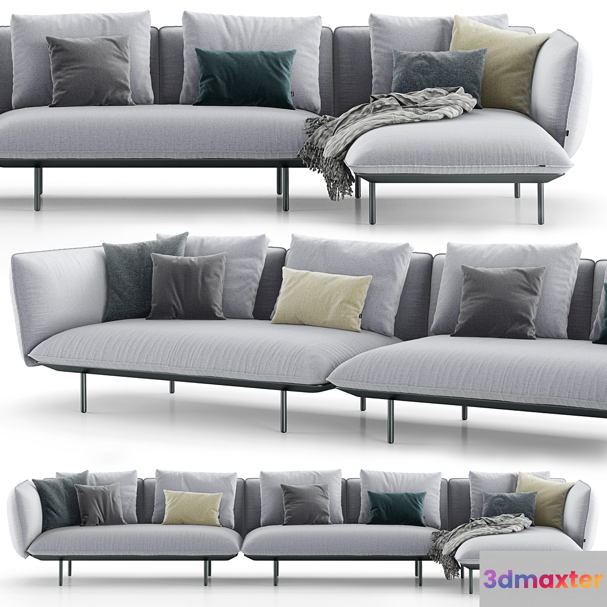 Tribu Senja Sofa 3D Max