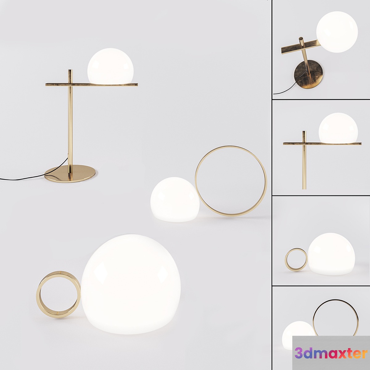 Circ Estiluz Table lamp 3D Max