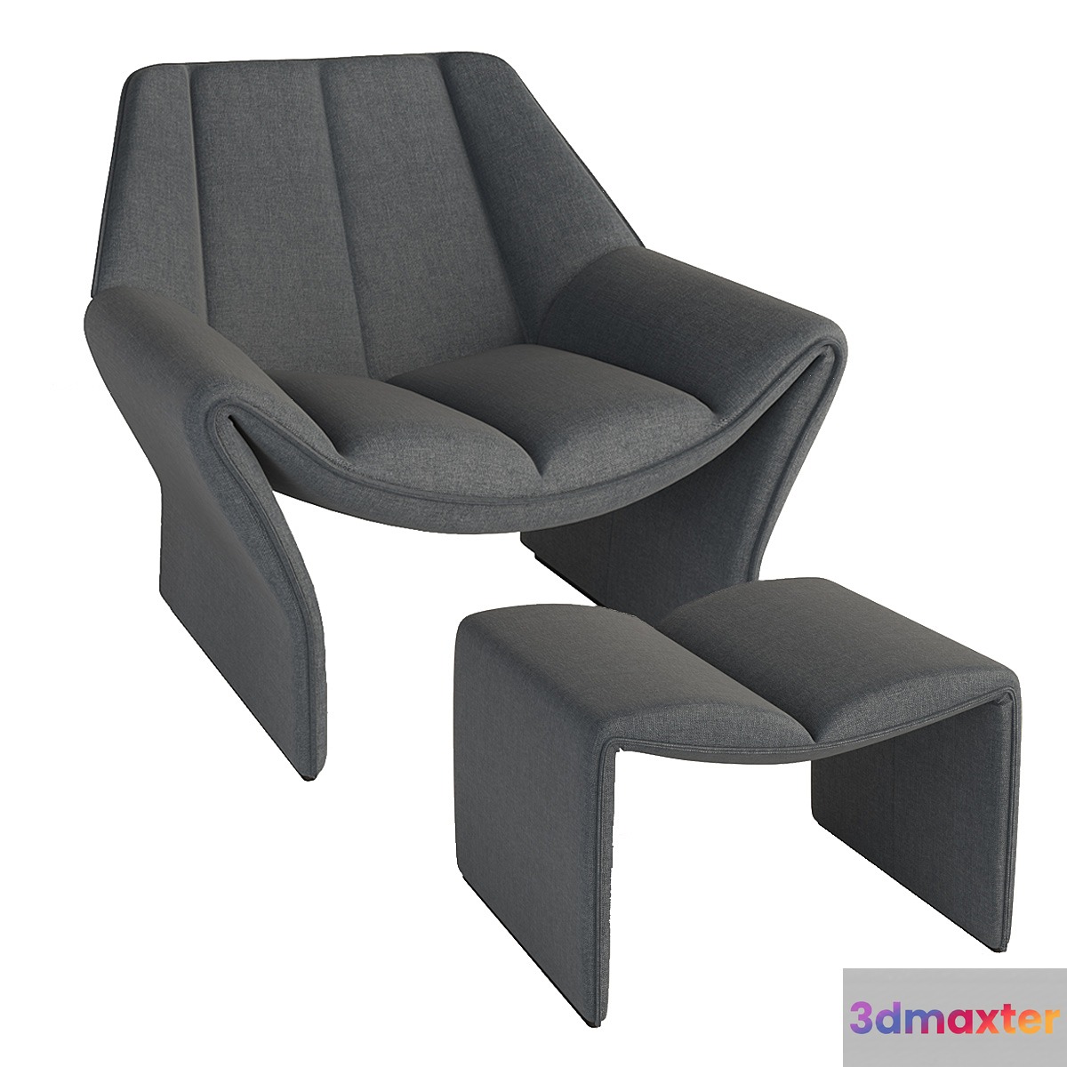Armchair Hirundo Busnelli 3D Max